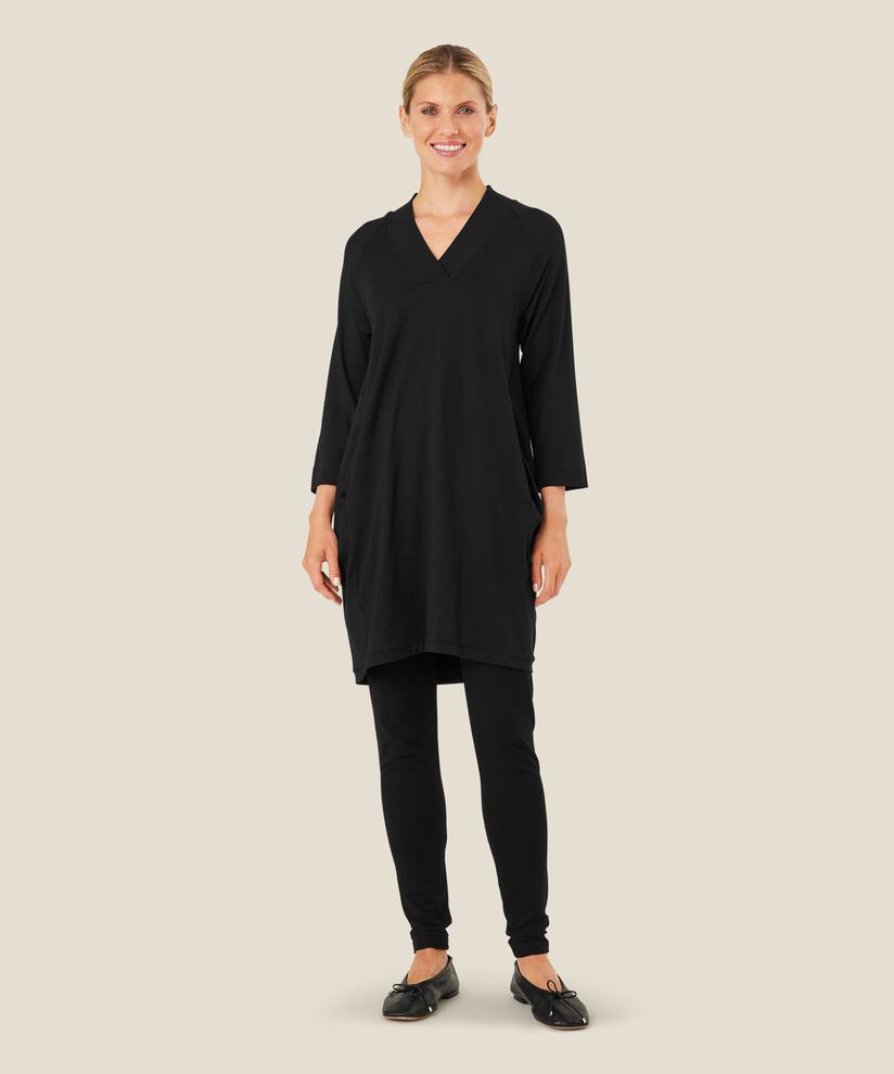Pio JERSEY Leggings, Black