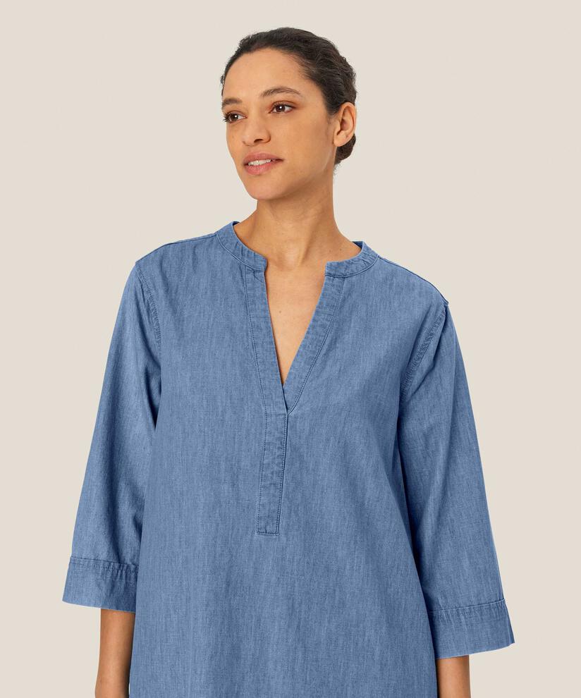 Nokolo Dress, Blue Denim