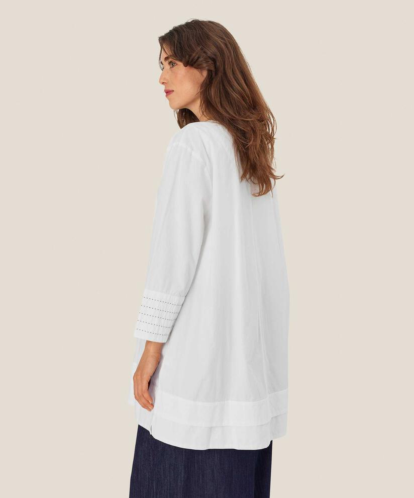 Gisalle Tunic, White