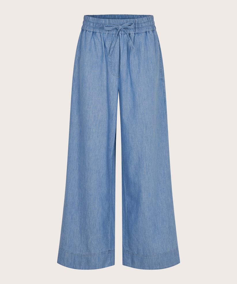 Paxine Denim Trousers, Blue Denim