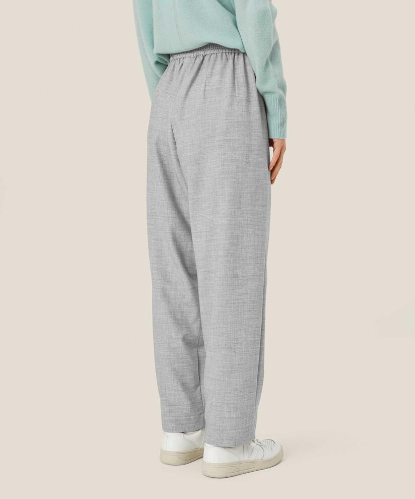 Parker Trousers, L. Grey mel.