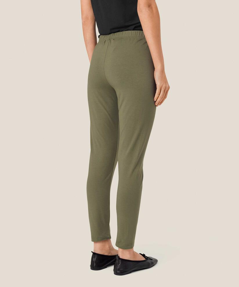 Pia JERSEY Leggings, D. Lichen Green