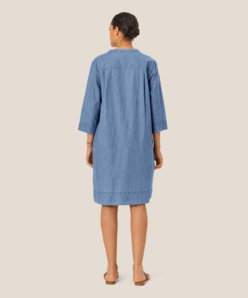 Nokolo Dress, Blue Denim