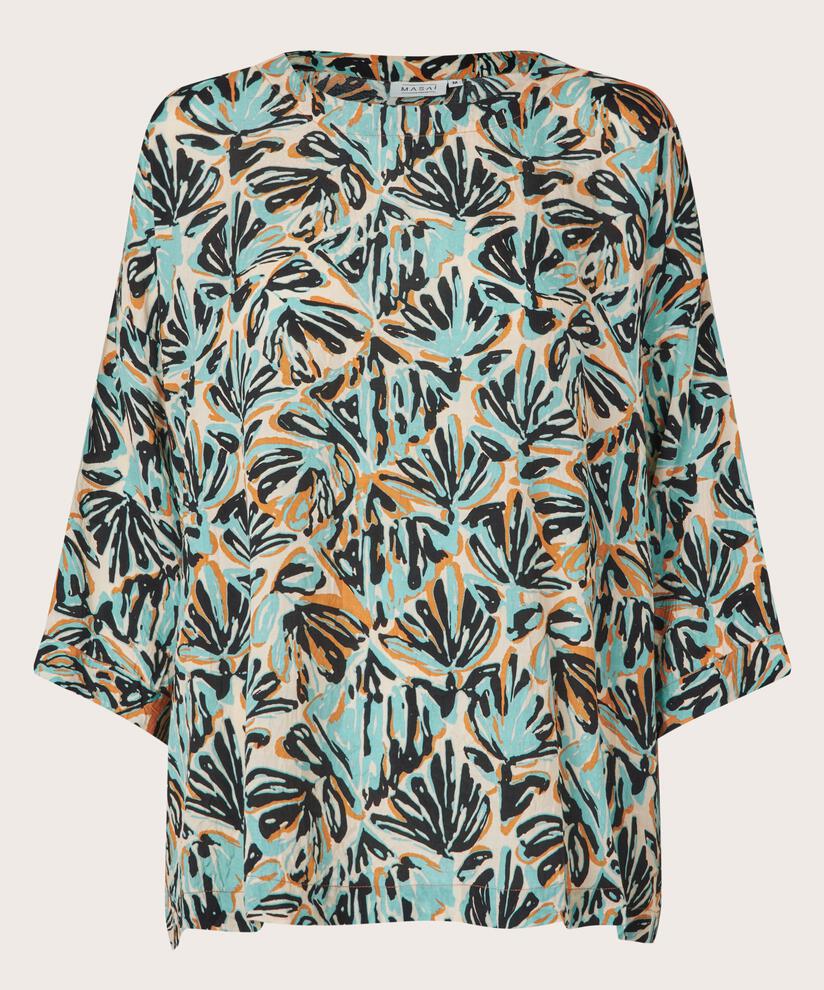 Becca Blouse, Aqua