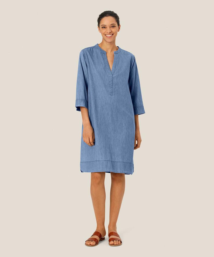 Nokolo Dress, Blue Denim