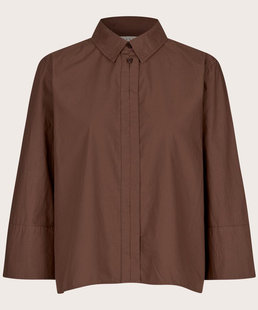 Irisanne Shirt, Chestnut