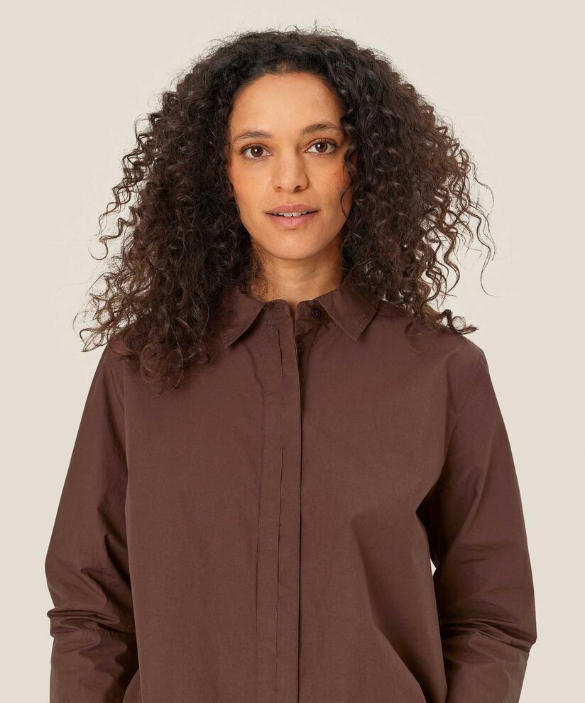 Irisanne Shirt, Chestnut
